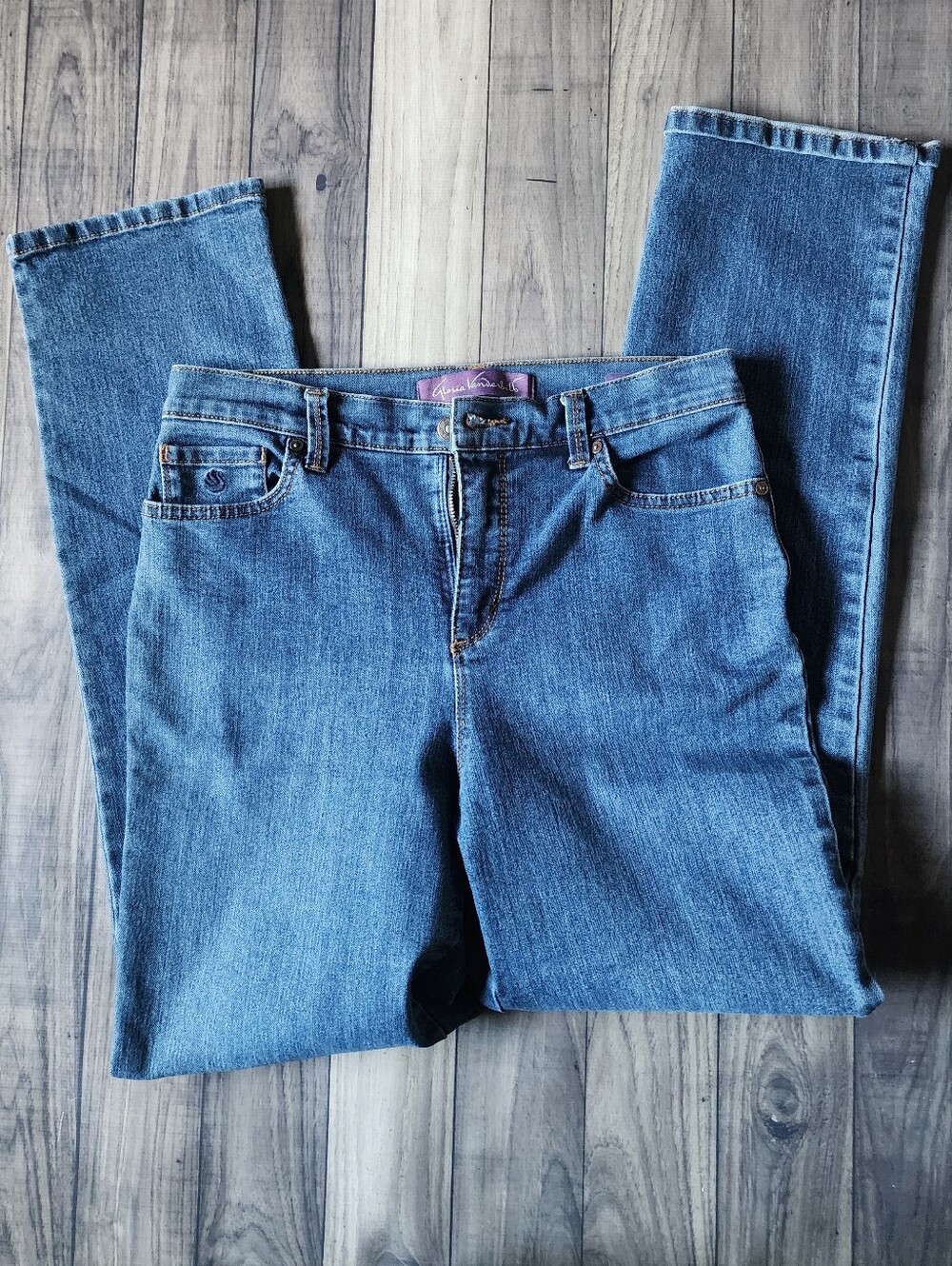 Gloria Vanderbilt Classic Women's Blue Denim Jeans